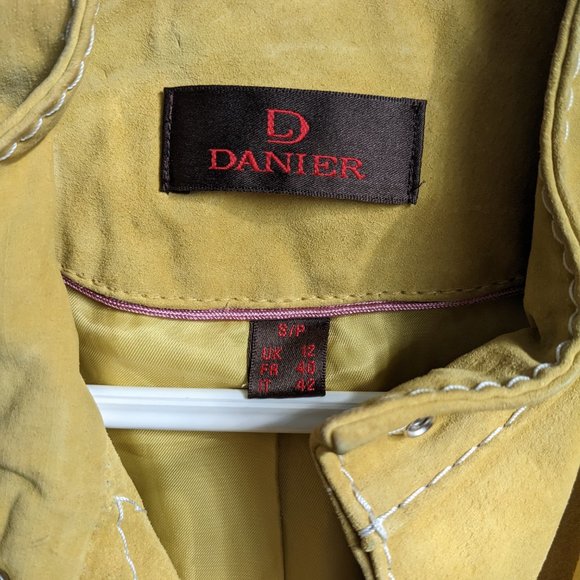 Vintage Style Golden Suede Jacket - Picture 3 of 10